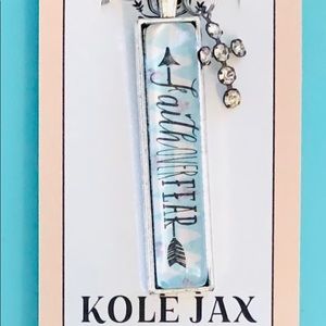 Kole Jax Designs Faith over Fear Pendant Necklace